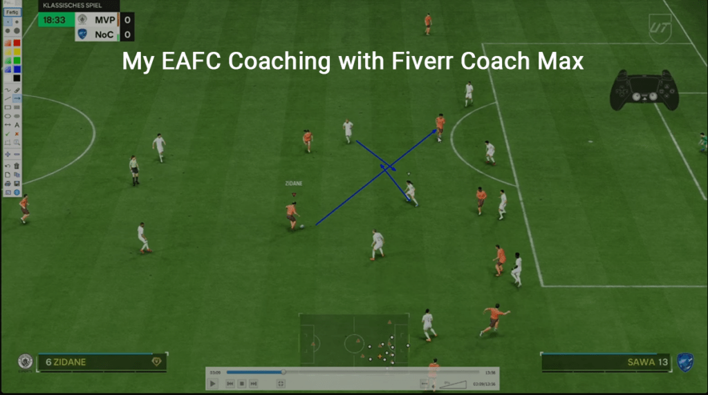 Coaching with EA FC Coach Max